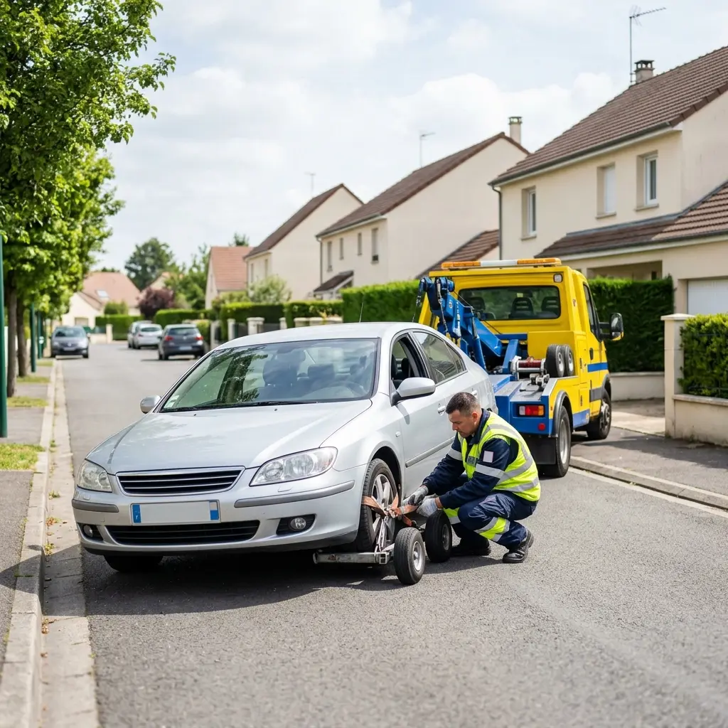 Comment se déroule l'intervention à Saint-Germain-lès-Corbeil ?