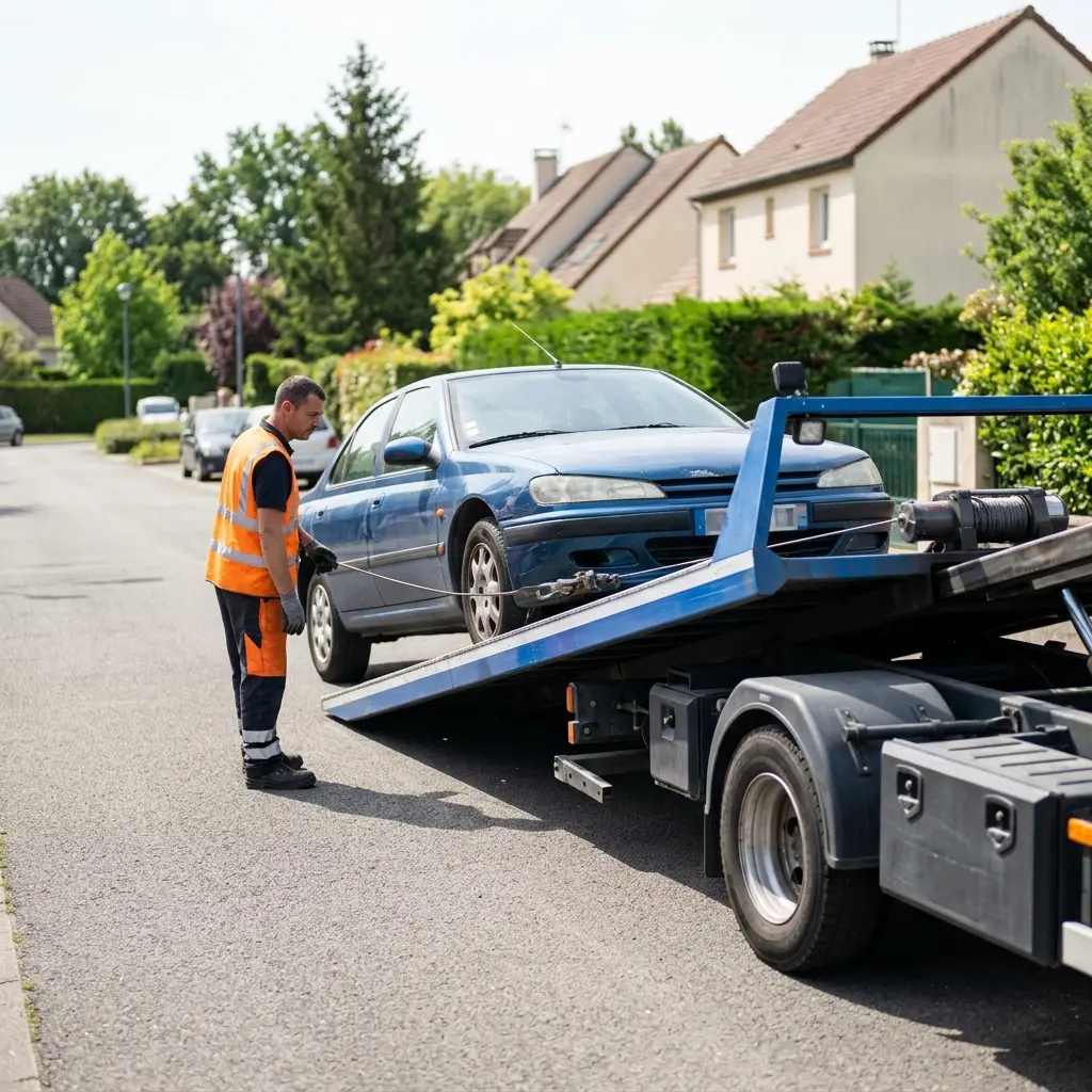 Bons réflexes pour les automobilistes à Tigery face à une panne