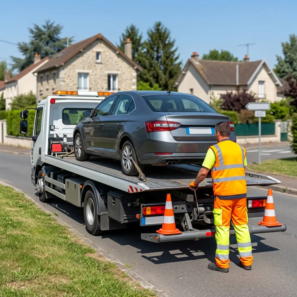 Comment se déroule l’intervention de remorquage à Ollainville ?
