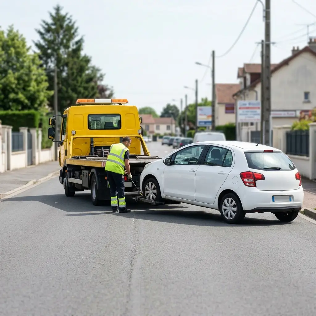 Les gestes essentiels en attendant la dépanneuse à Morangis