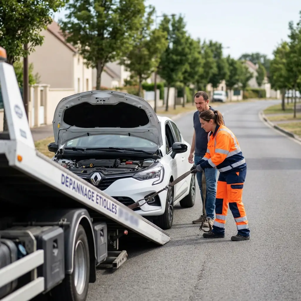 Remorquage voiture prix Étiolles (91450)