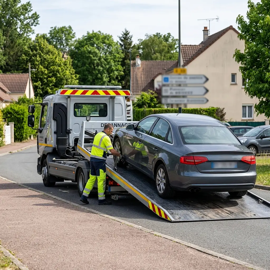 Adopter les bons gestes en attendant le remorquage à Mennecy