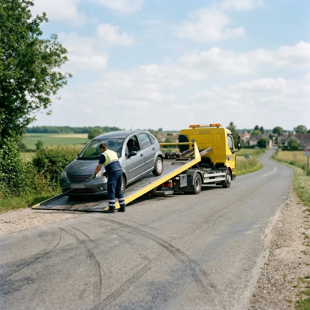 À Fontenay-lès-Briis, notre remorquage allie rapidité, précision et sécurité routière.