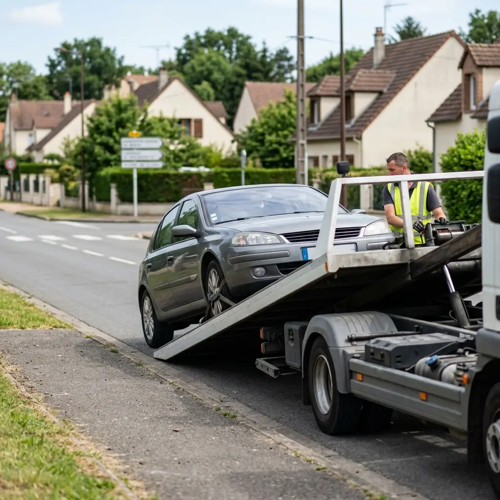 Remorquage voiture prix Breuillet (91650)