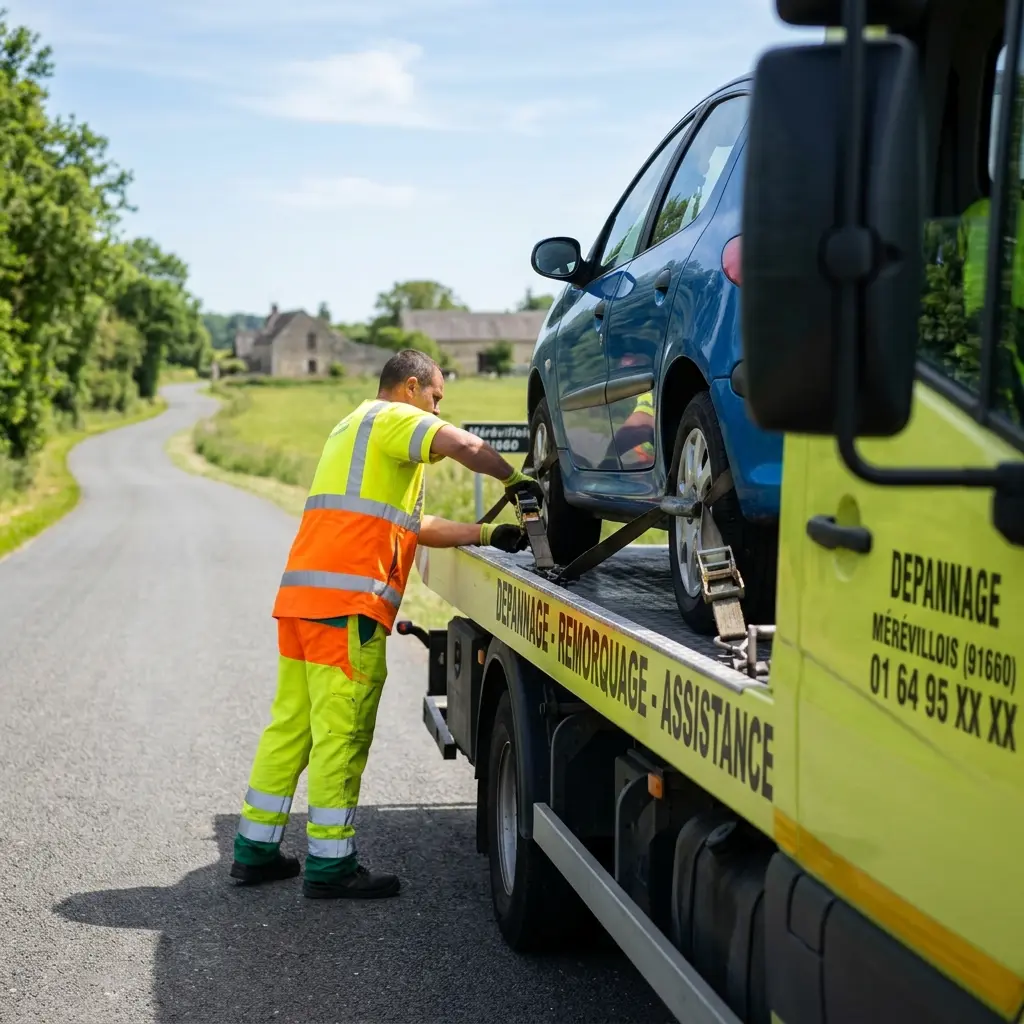 Remorquage voiture prix Le Mérévillois (91660)