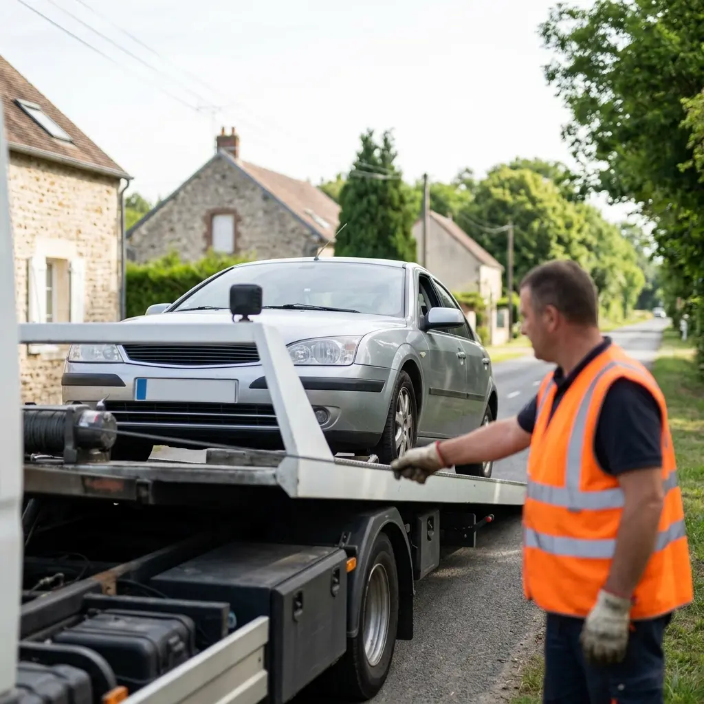 Remorquage voiture prix Bruyères-le-Châtel (91680)