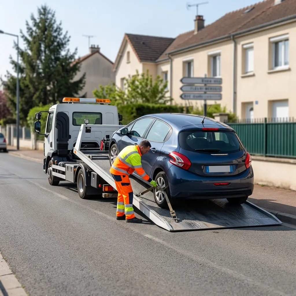 Remorquage voiture prix Fleury-Mérogis (91700)