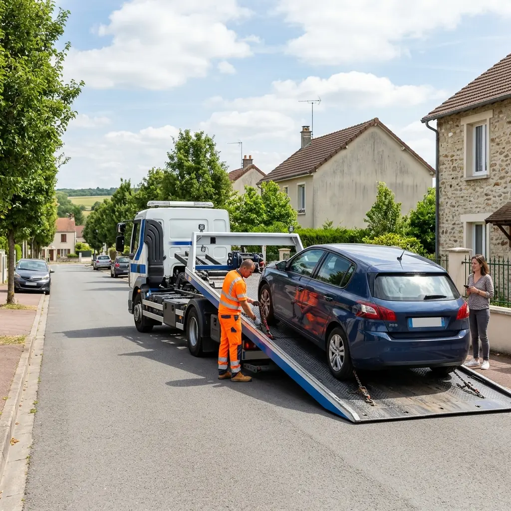Notre méthode de remorquage à Boissy-sous-Saint-Yon : évaluation et livraison fiable