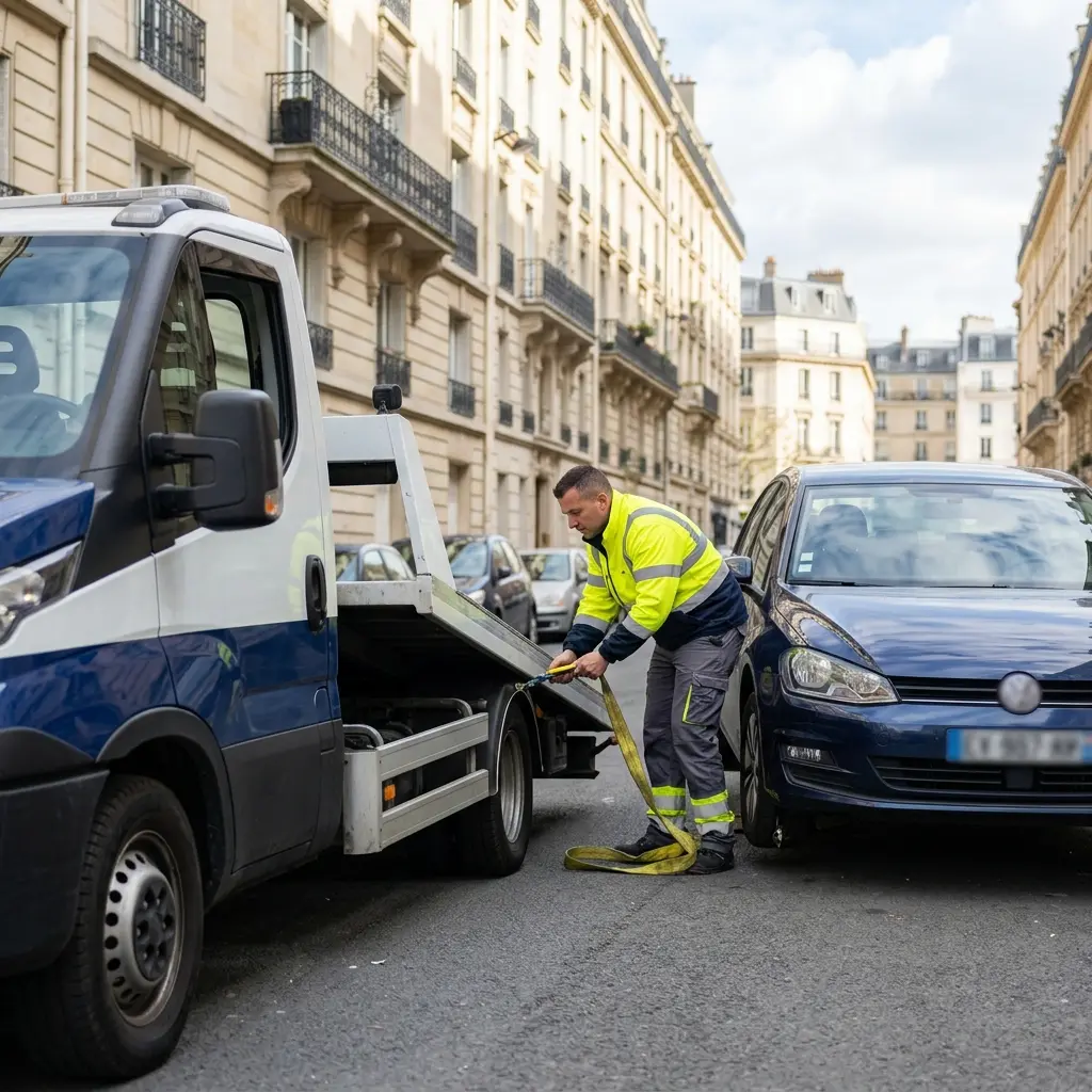 Un service de remorquage professionnel et disponible