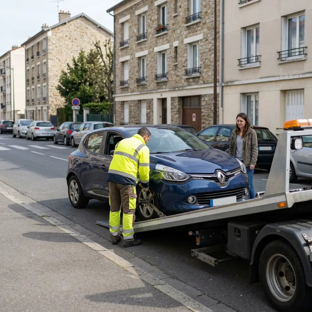 Remorquage voiture prix Clichy (92110)