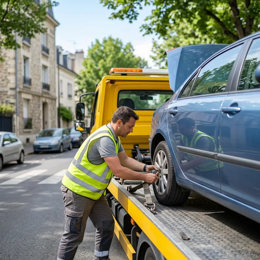 Comment réagir en attendant la dépanneuse à Clamart