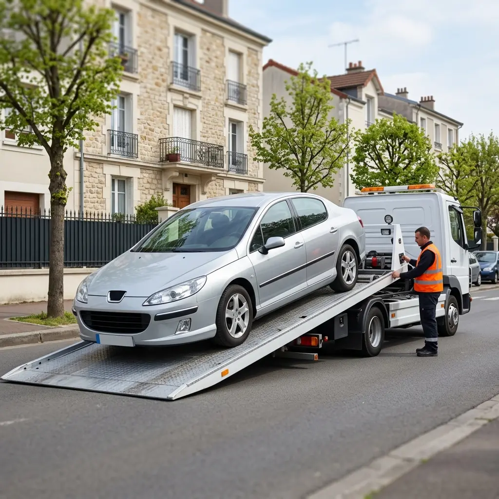 Comment se déroule le remorquage à Bois-Colombes ?