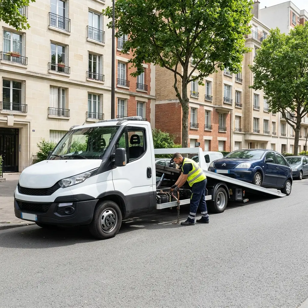 Remorquage voiture prix Courbevoie (92400)