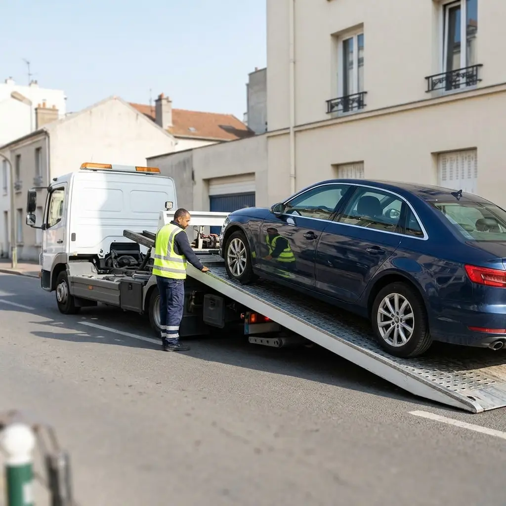 Comment réagir en attendant la dépanneuse à Aubervilliers