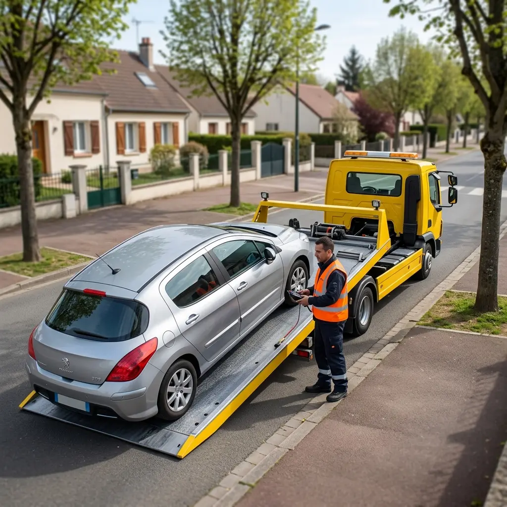 Notre méthode de remorquage sur place