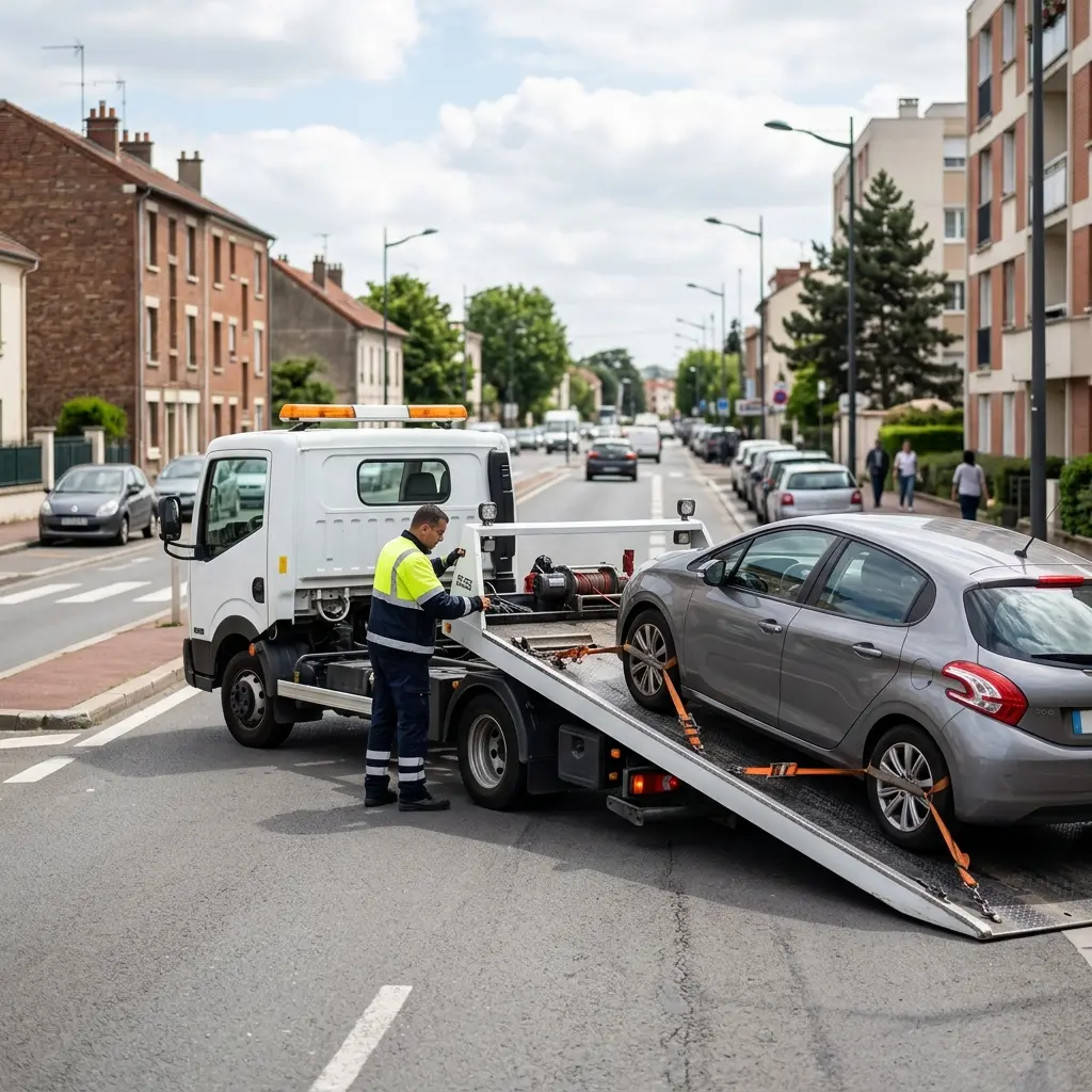 Remorquage voiture prix Le Bourget (93350)