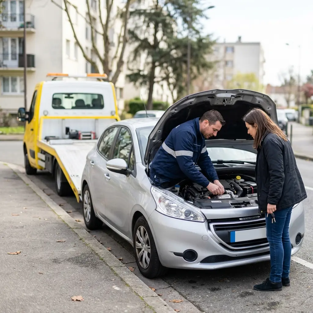 Remorquage voiture prix Clichy-sous-Bois (93390)