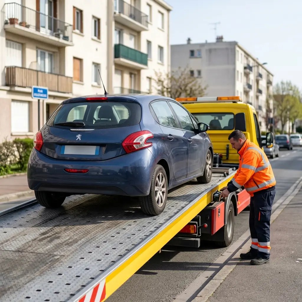 Comment se déroule le remorquage à Villetaneuse ?