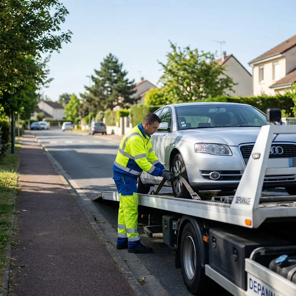 Remorquage voiture prix Coubron (93470)