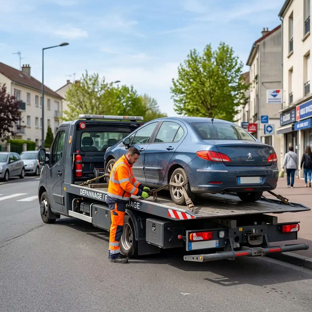Besoin d'un remorquage rapide à Aulnay-sous-Bois ?