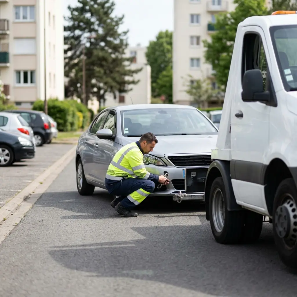 Comment se déroule le remorquage à Épinay-sur-Seine ?