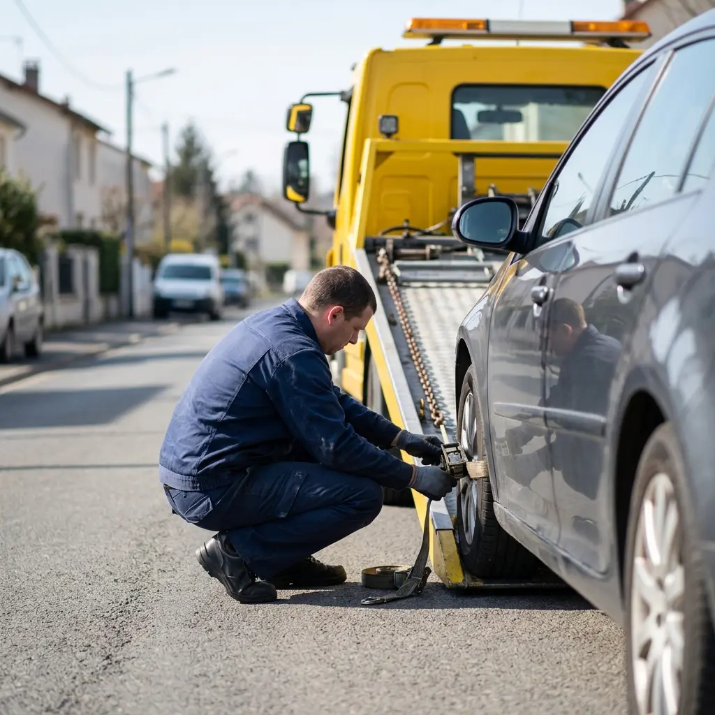 Un service de remorquage fiable