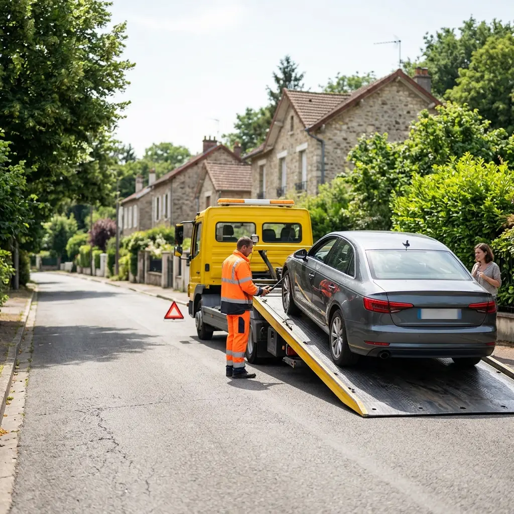 Restez serein grâce à notre service de remorquage local