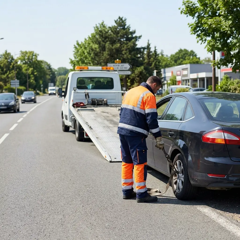 Que faire en attendant la dépanneuse à Herblay-sur-Seine ?