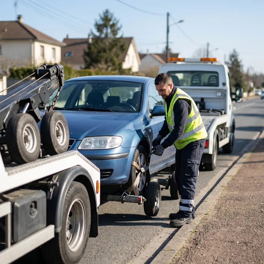 Remorquage voiture prix Pierrelaye (95220)