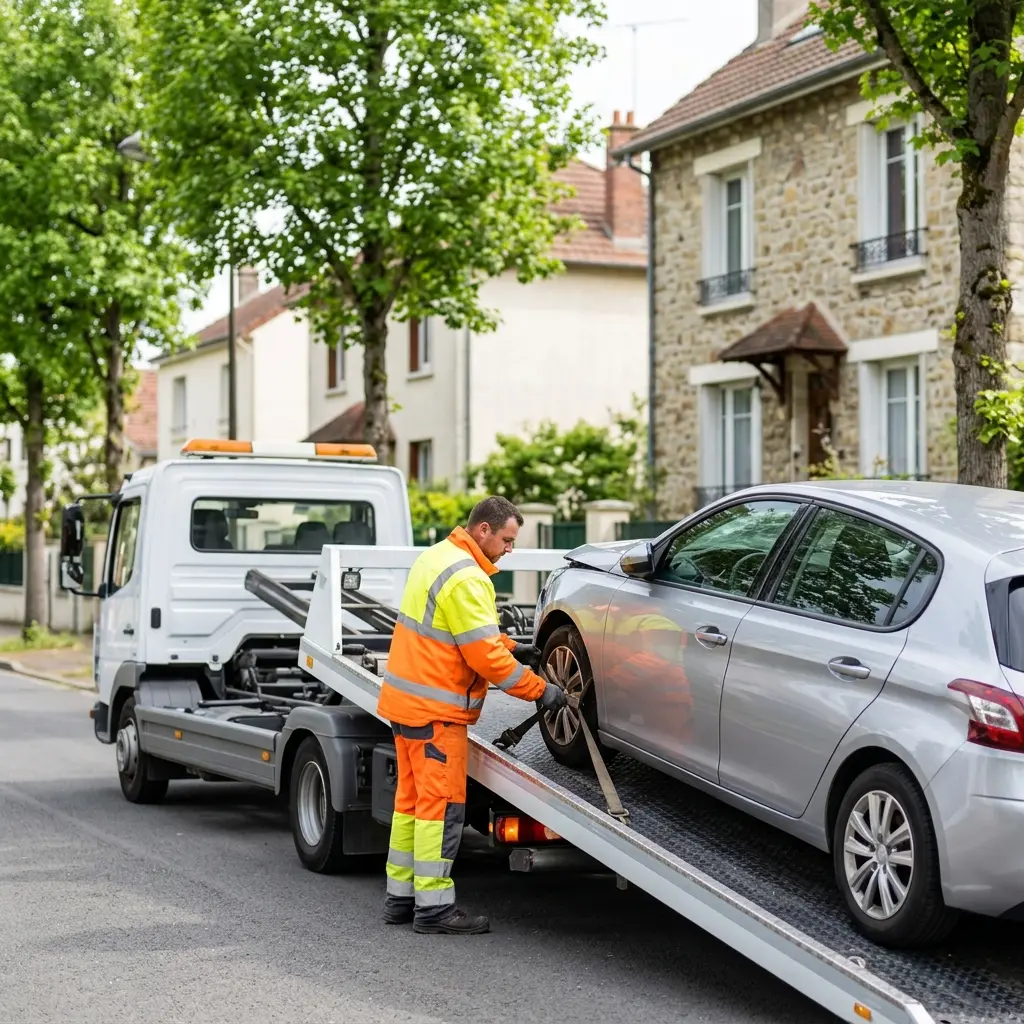 Remorquage voiture prix Asnières-sur-Oise (95270)