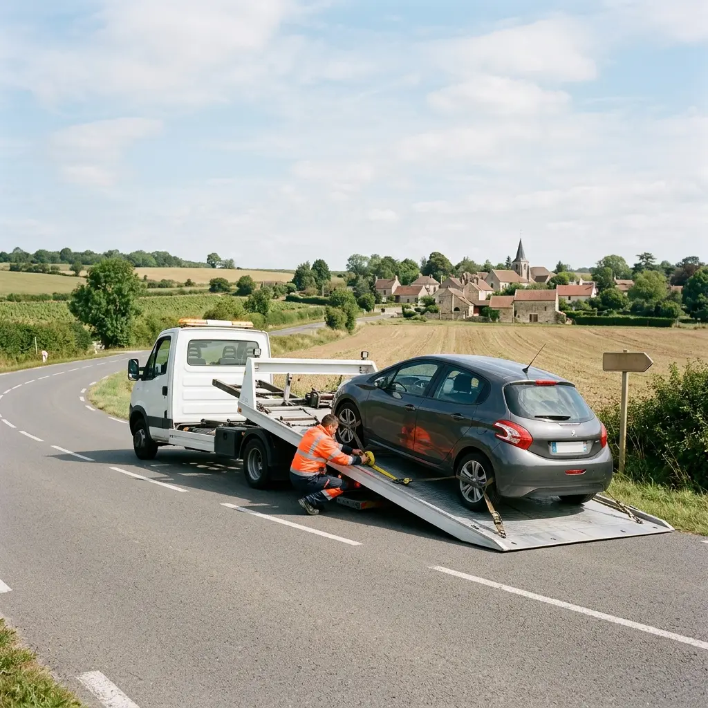Remorquage voiture prix Belloy-en-France (95270)