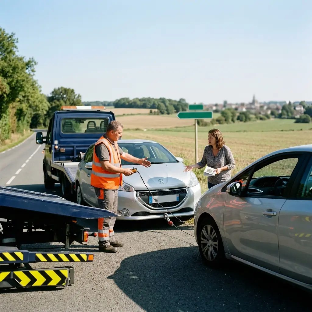 Remorquage voiture prix Luzarches (95270)