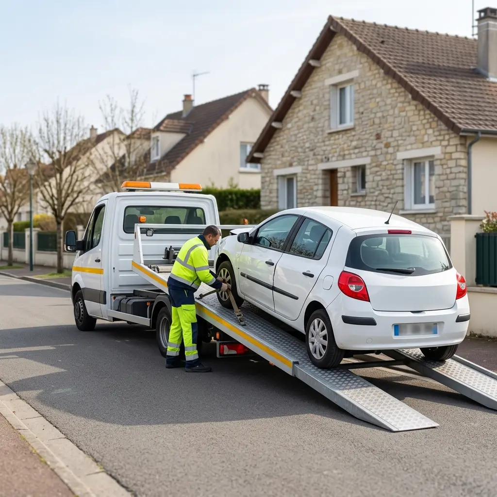 Remorquage voiture prix Jouy-le-Moutier (95280)