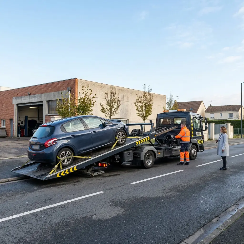 Remorquage voiture prix Saint-Ouen-l'Aumône (95310)