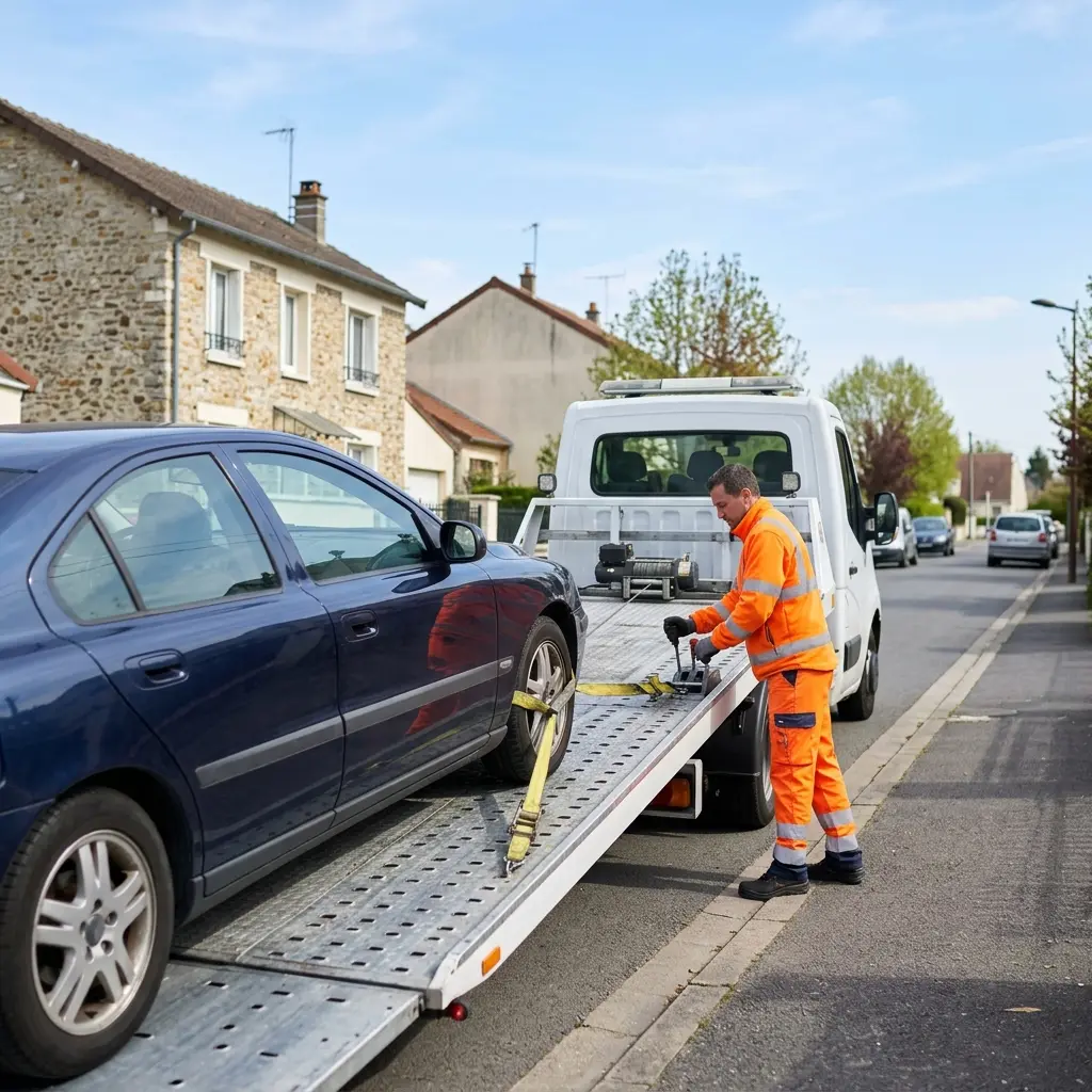 Besoin d'un remorquage rapide à Persan ?
