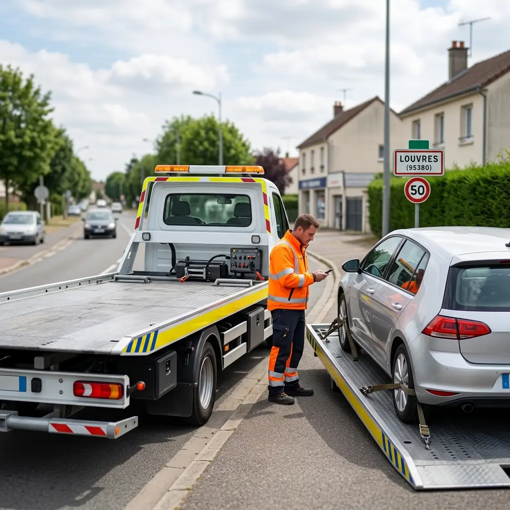 Pourquoi choisir notre service de remorquage à Louvres