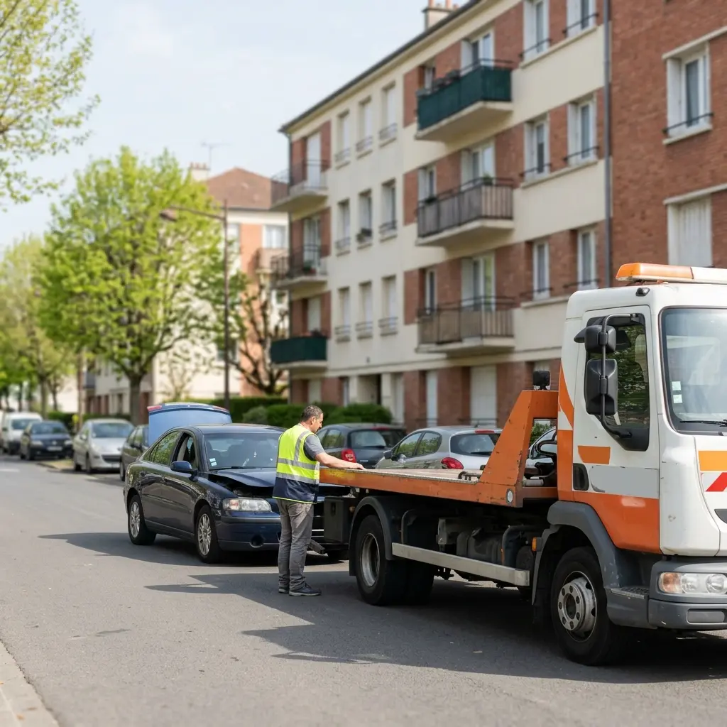 Remorquage voiture prix Villiers-le-Bel (95400)