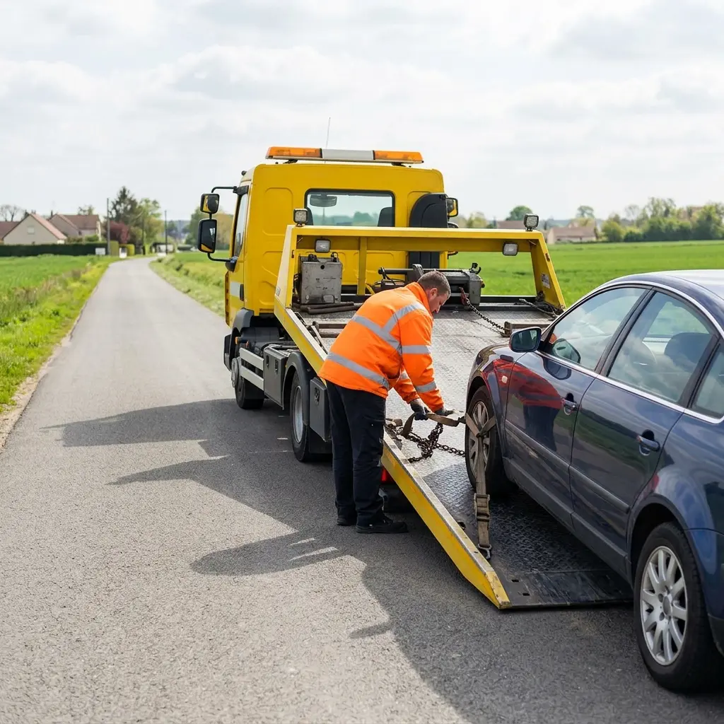 Pourquoi nous choisir à Vémars pour remorquage voiture