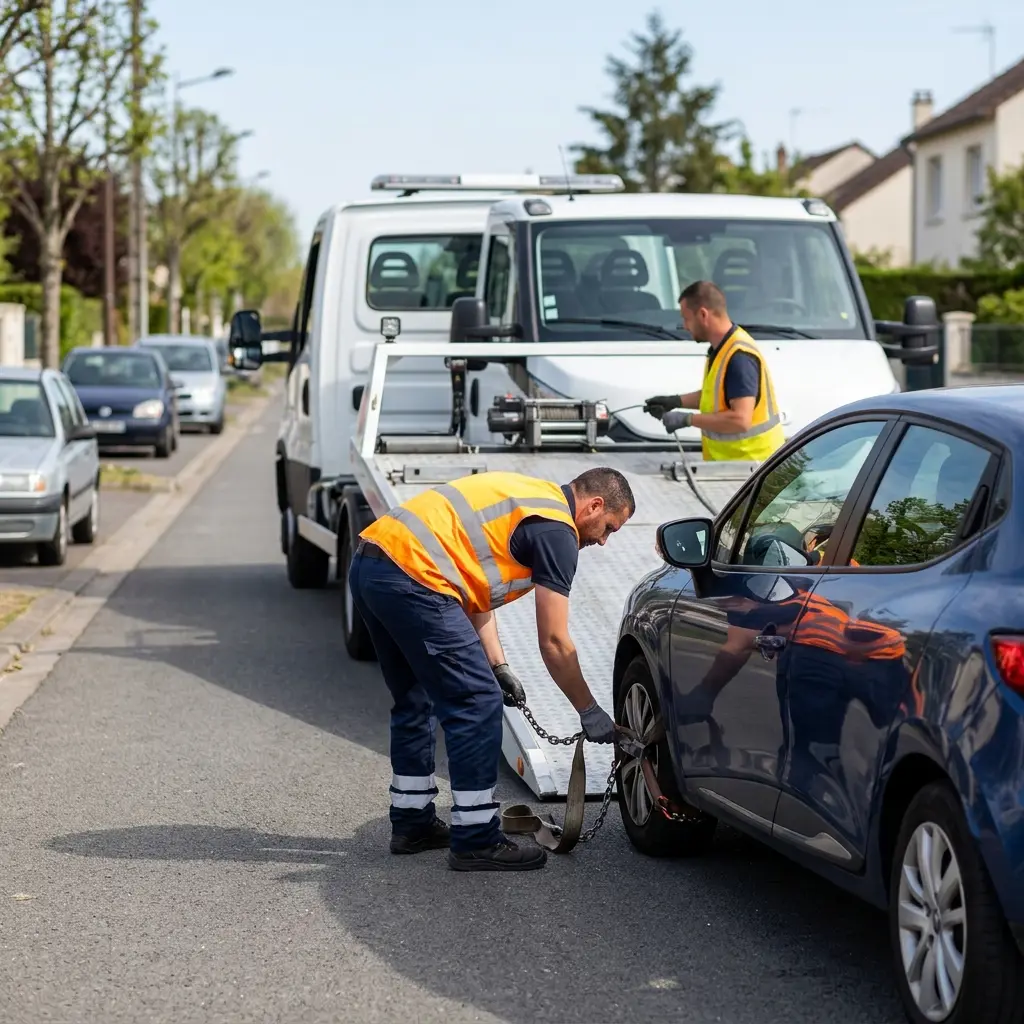 Comment se déroule l’intervention de remorquage à Gonesse ?