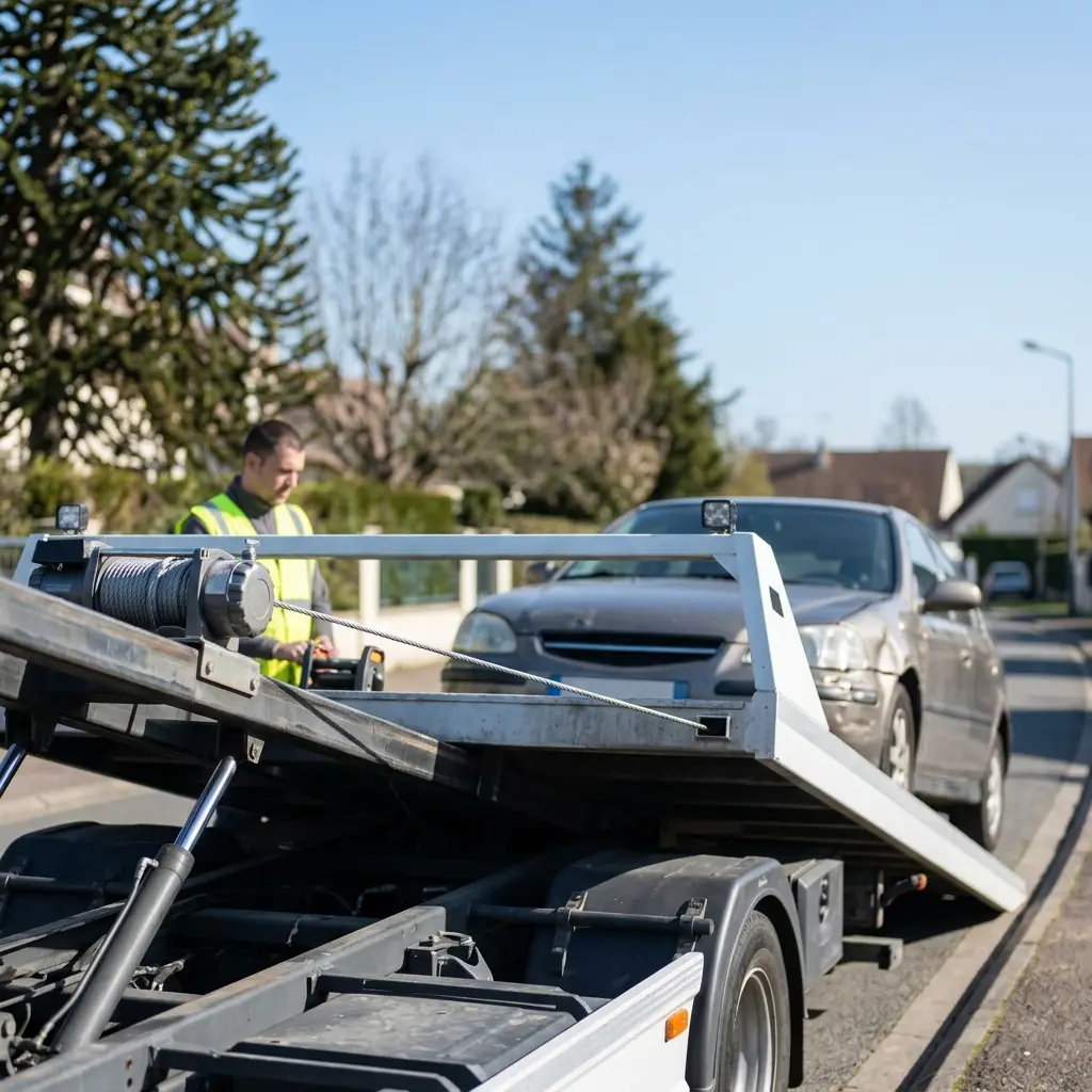 Remorquage voiture prix Le Thillay (95500)