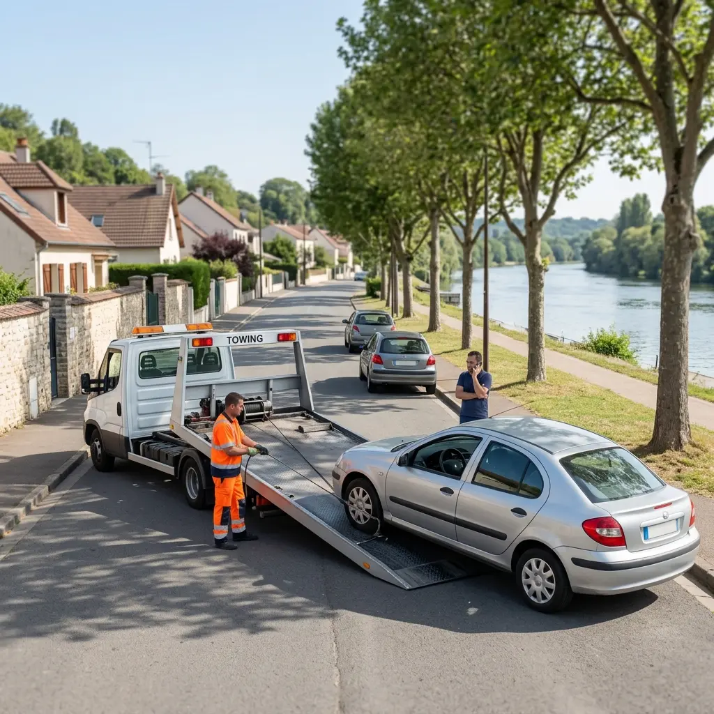 Précautions à prendre à Frette-sur-Seine en cas de panne de voiture