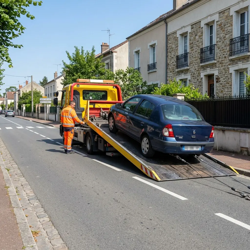 Remorquage voiture prix Méry-sur-Oise (95540)