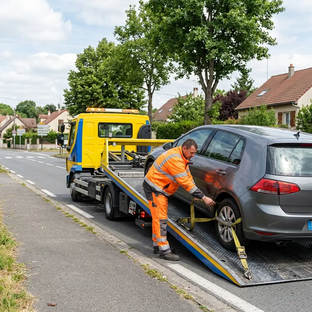 Remorquage voiture prix Bouffémont (95570)