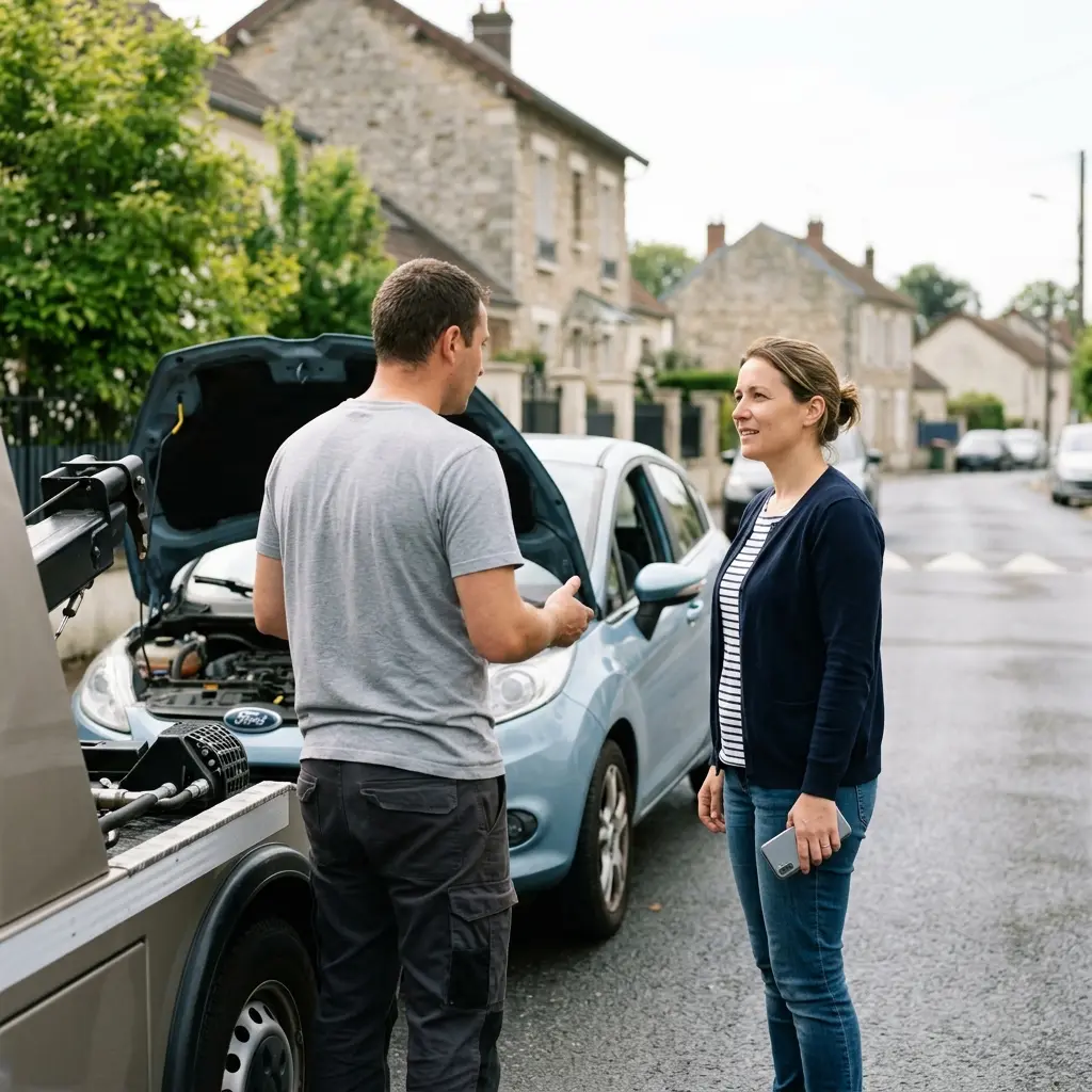 Comment se déroule l'intervention à Parmain ?