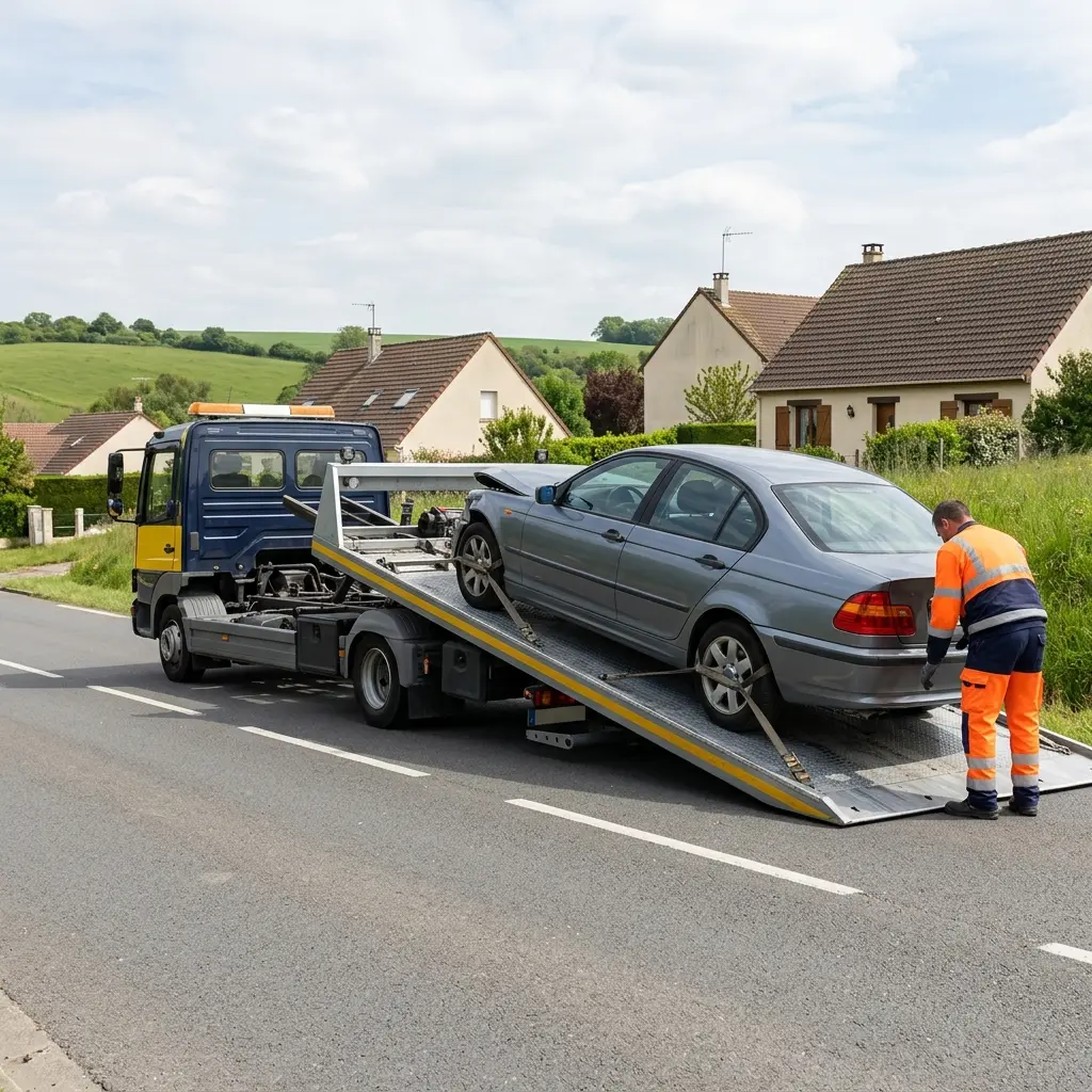 Bons réflexes en cas d’urgence de remorquage ou de panne d’essence à Mériel et alentours