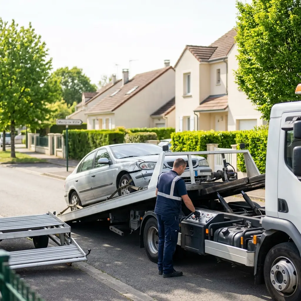 Remorquage voiture prix Marly-la-Ville (95670)
