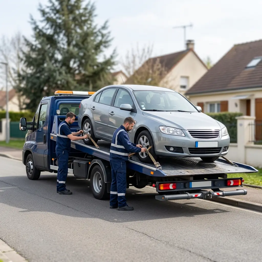 Comment se déroule le remorquage de votre voiture à Frépillon ?