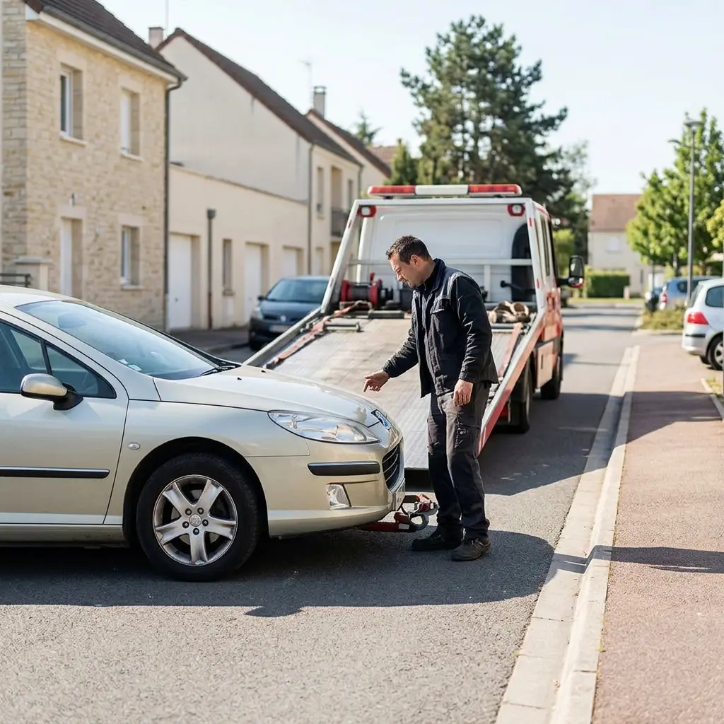 Remorquage voiture prix Courdimanche (95800)