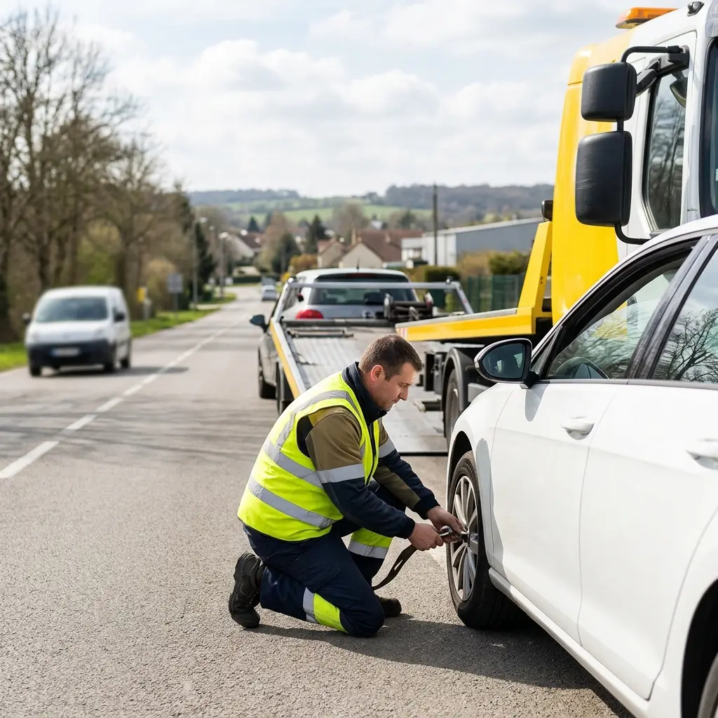 Notre approche de remorquage et dépannage auto à Bruyères-sur-Oise