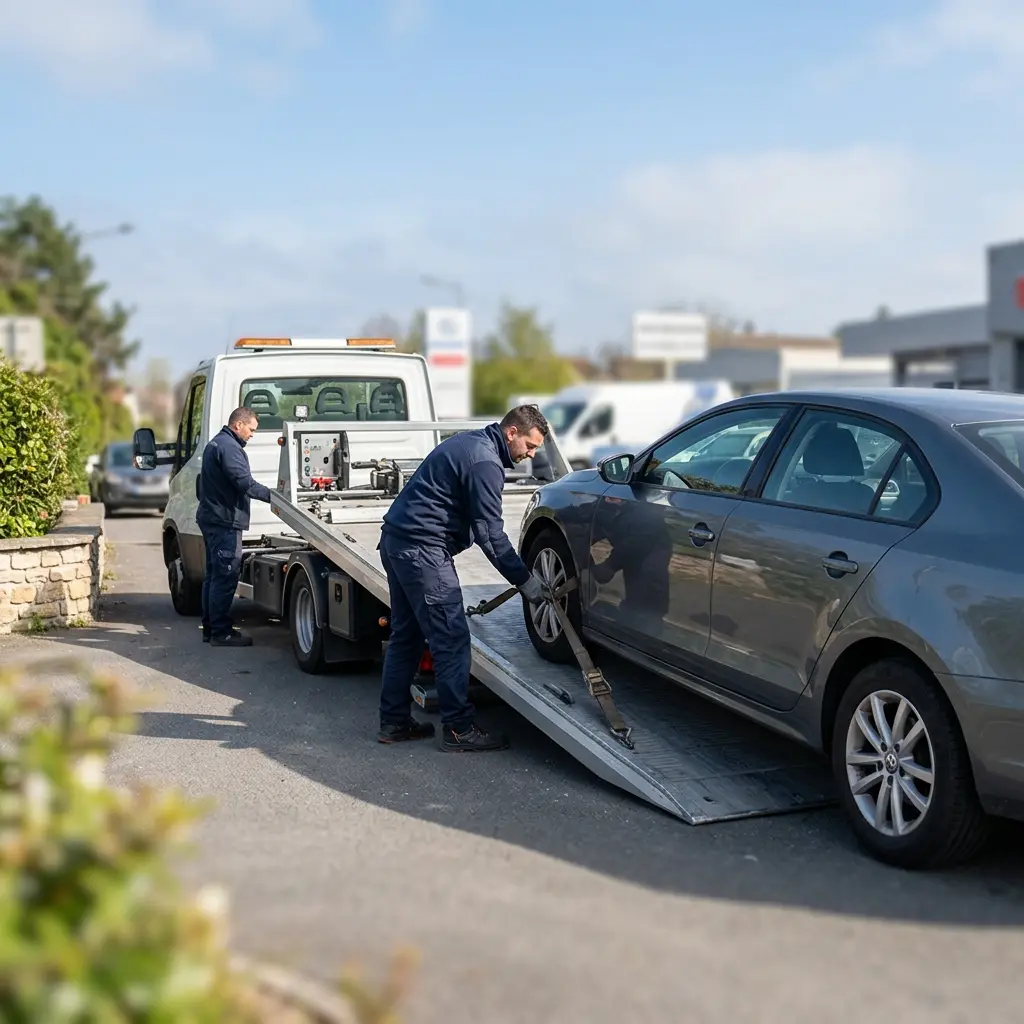 Quelles sont les étapes d’un remorquage à Enghien‑les‑Bains ?